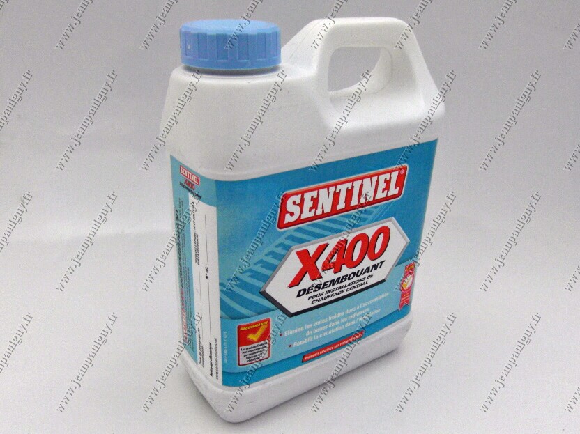 DESEMBOUANT DES INSTALATIONS DE CHAUFFAGE SENTINEL X400